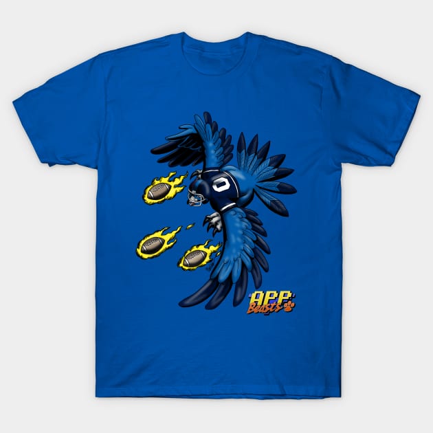 Birdie_V4_AppB Blue bird T-Shirt by BlademanUnitPi